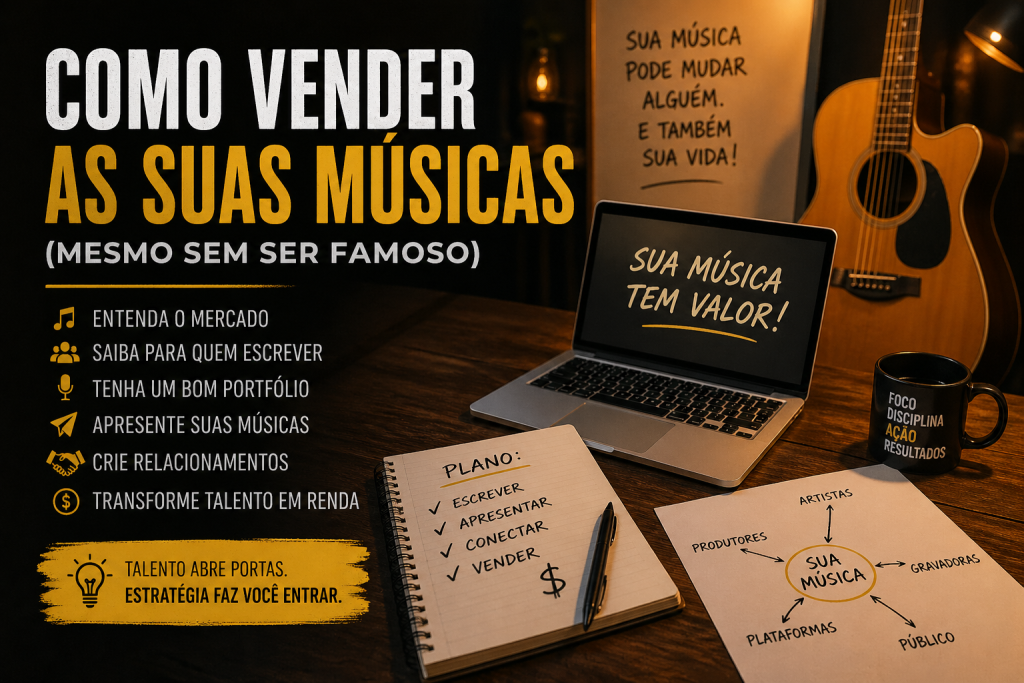 Como vender as suas músicas (mesmo sem ser famoso) 2 Como vender as suas musicas