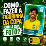 Como fazer figurinha da copa