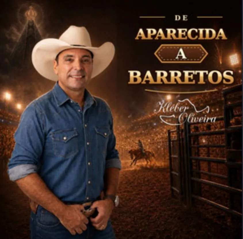 “De Aparecida a Barretos”: Cantor Kleber Oliveira lança música para o Barretão 2026 2 WhatsApp Image 2026 08 28 at 10.25.11